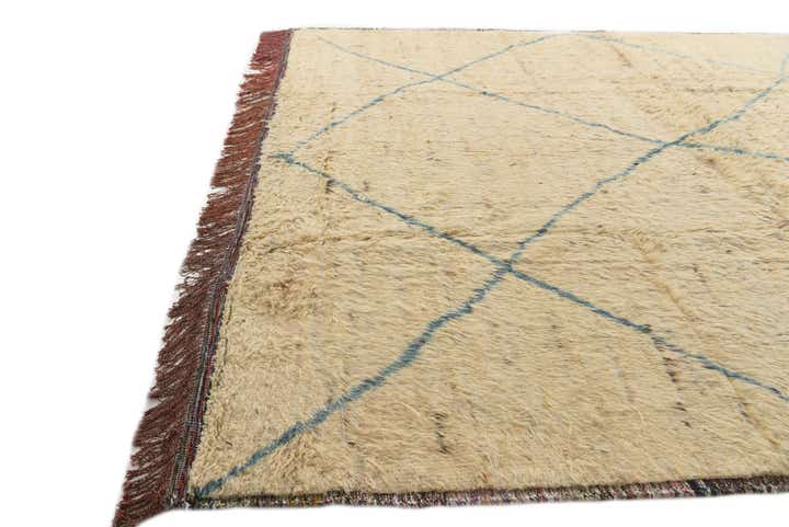 305cm x 430cm Handgeknüpft Marokkanisch Wolle Teppich