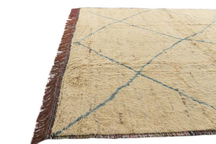 Detailansicht von 305cm x 430cm Handgeknüpft Marokkanisch Wolle Teppich