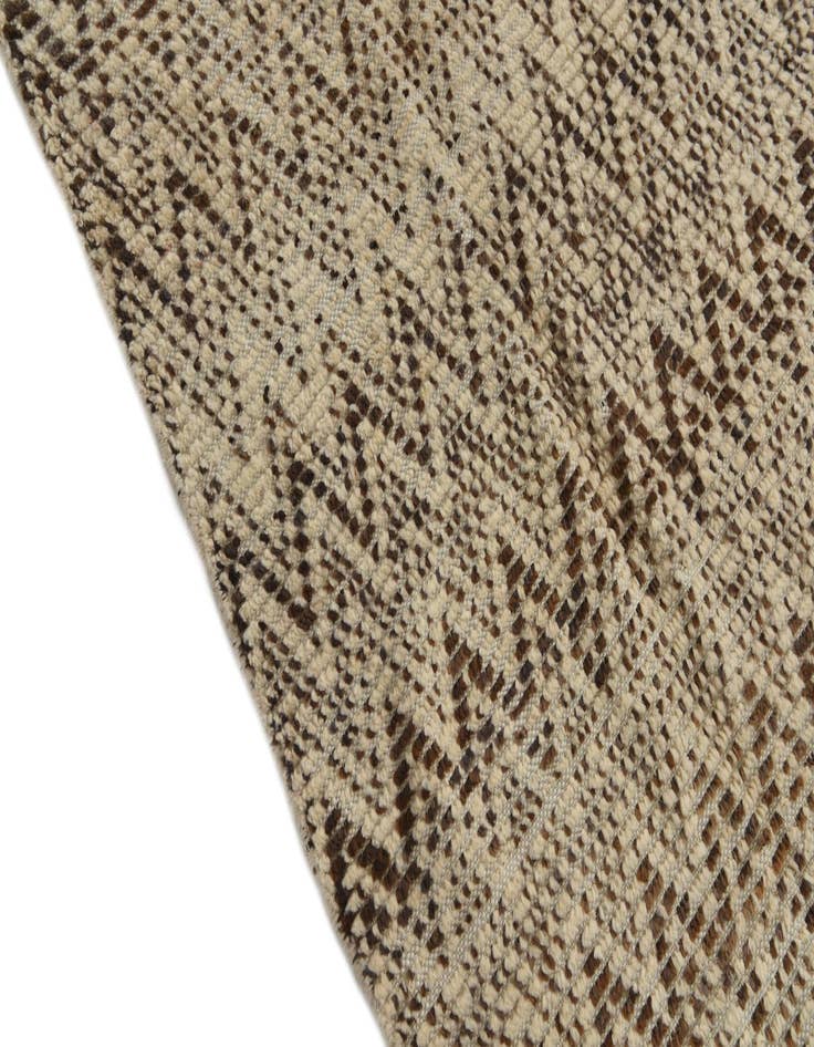 Detail image of 6' 1 x 9' 4  Hand Knotted Moroccan Wool Rug