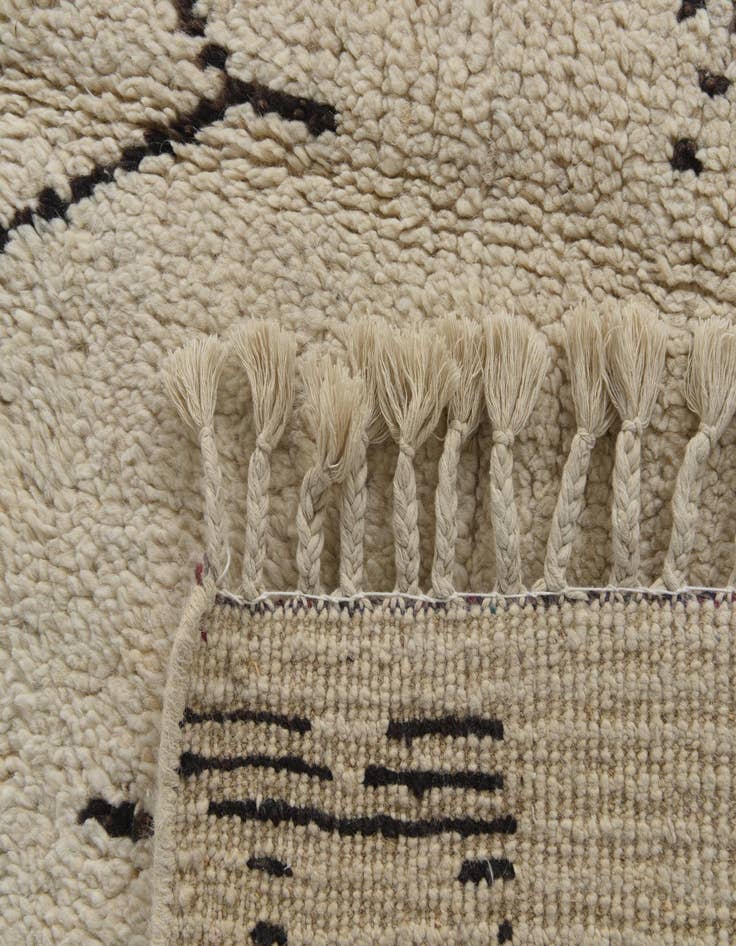 Detail image of 8' 2 x 10' 5  Hand Knotted Moroccan Wool Rug