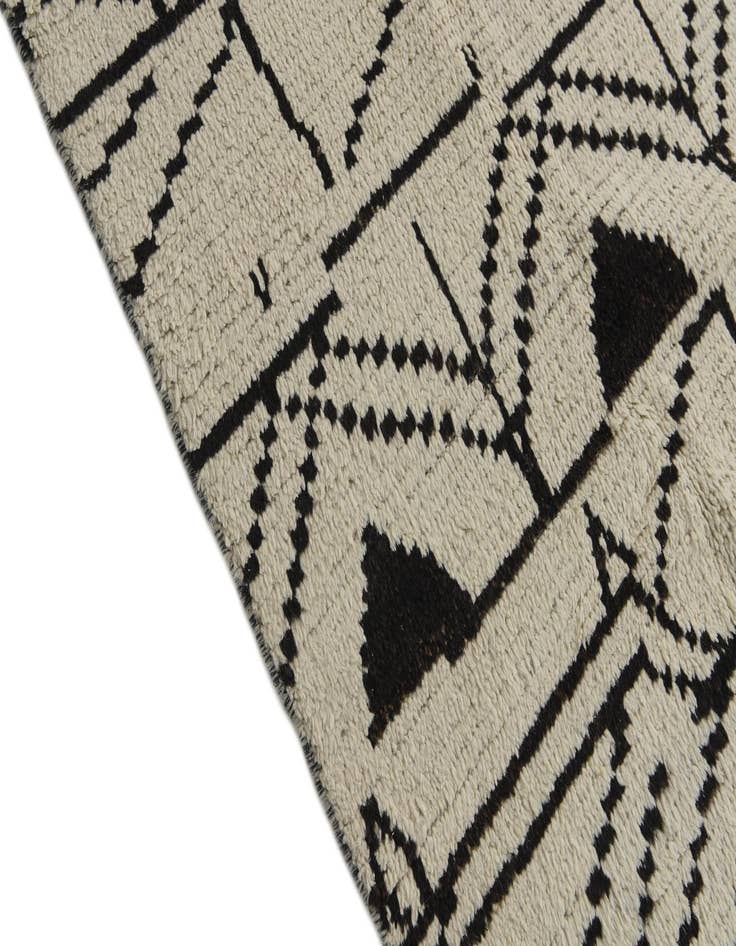 Detail image of 9' x 12' 1  Hand Knotted Moroccan Wool Rug