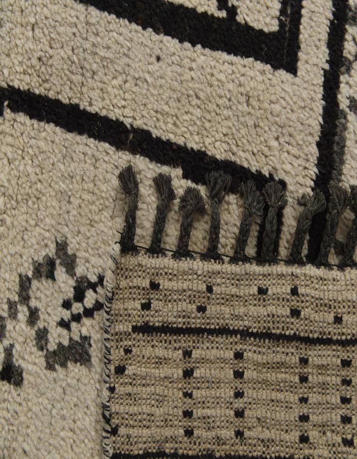 Detail image of 10' x 13' 9  Hand Knotted Moroccan Wool Rug