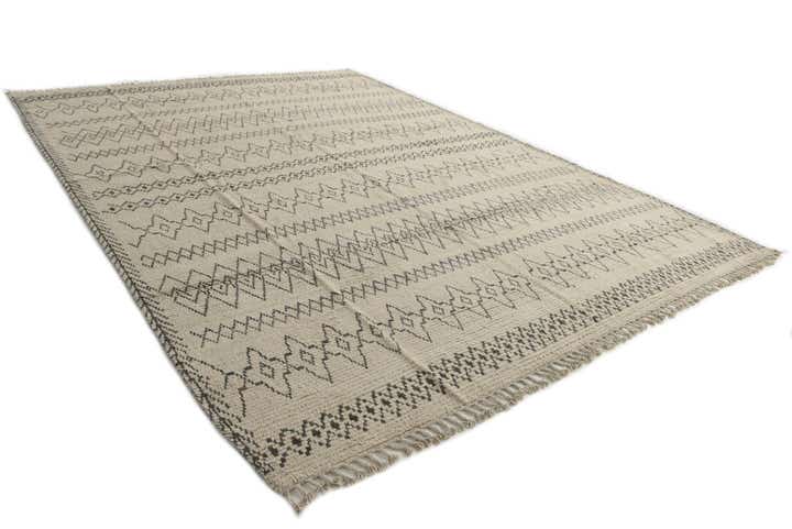 10' 2 x 14' Hand Knotted Moroccan Wool Rug