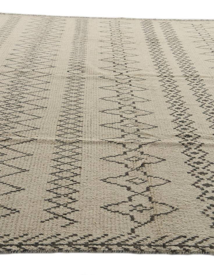 Detail image of 10' 2 x 14'  Hand Knotted Moroccan Wool Rug