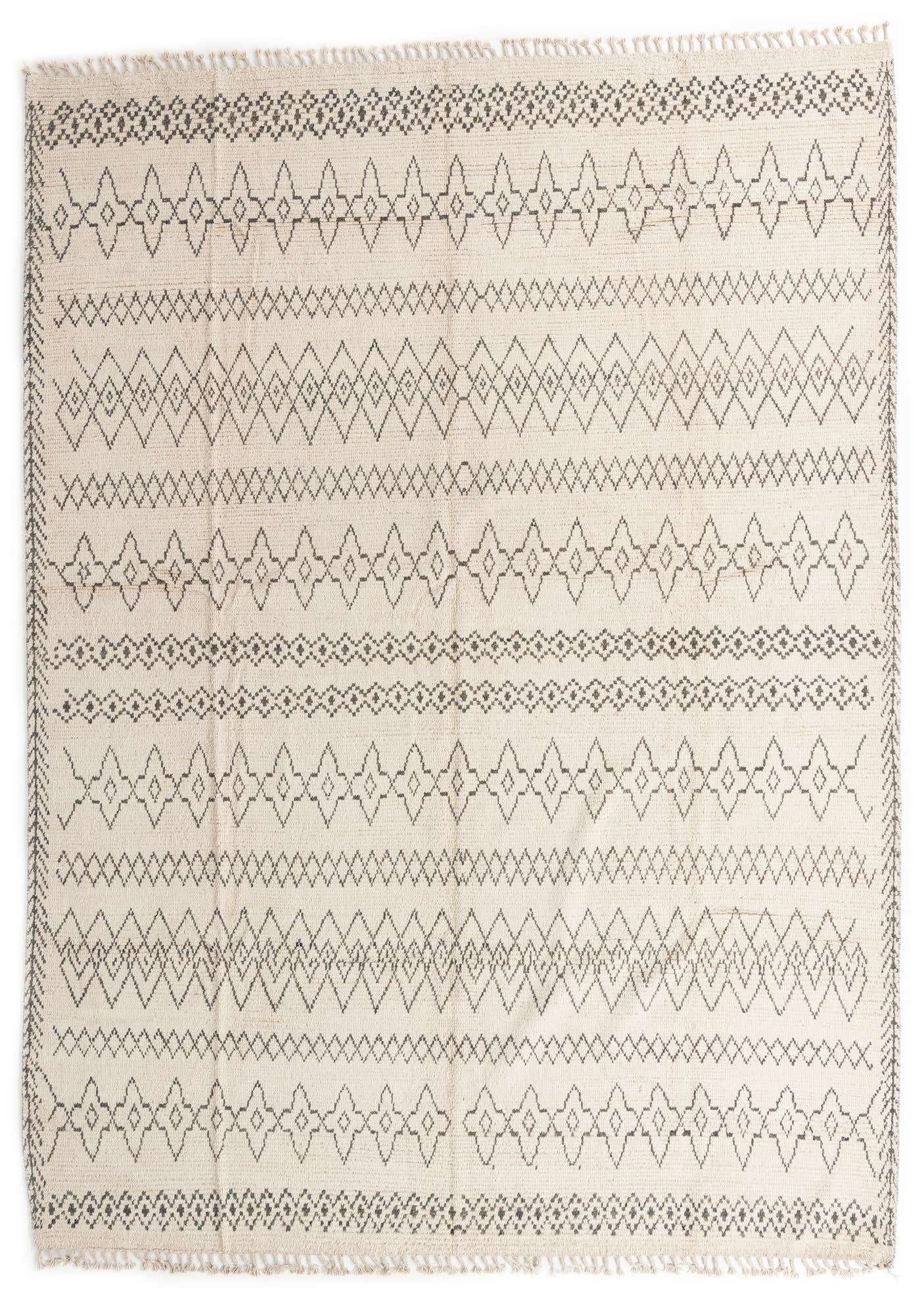 10' 2 x 14' Hand Knotted Moroccan Wool Rug