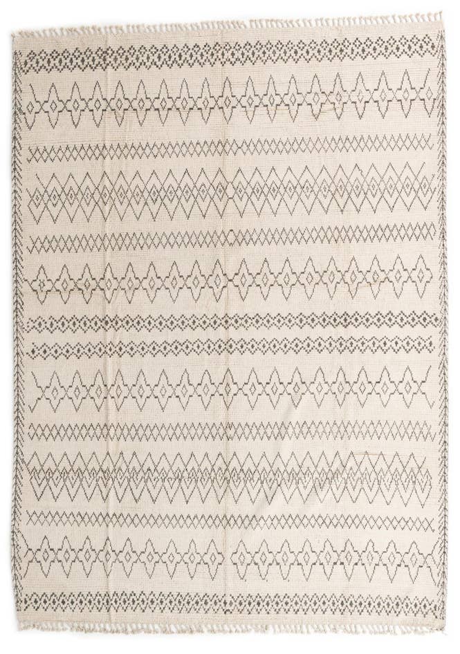 Detail image of 10' 2 x 14' Hand Knotted Moroccan Wool Rug