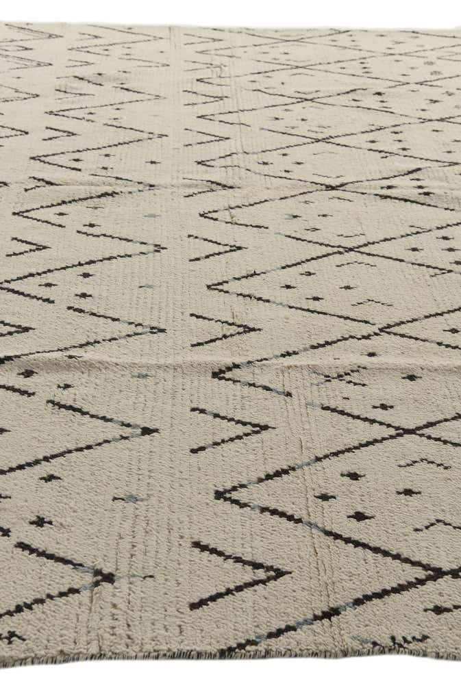 10' 2 x 14' 3 Hand Knotted Moroccan Wool Rug