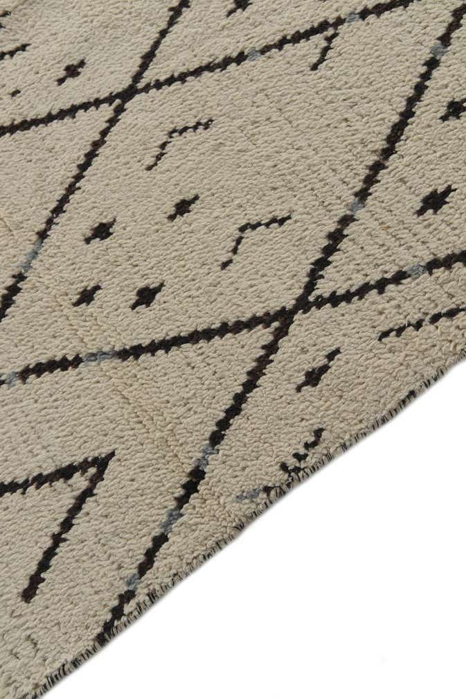 10' 2 x 14' 3 Hand Knotted Moroccan Wool Rug