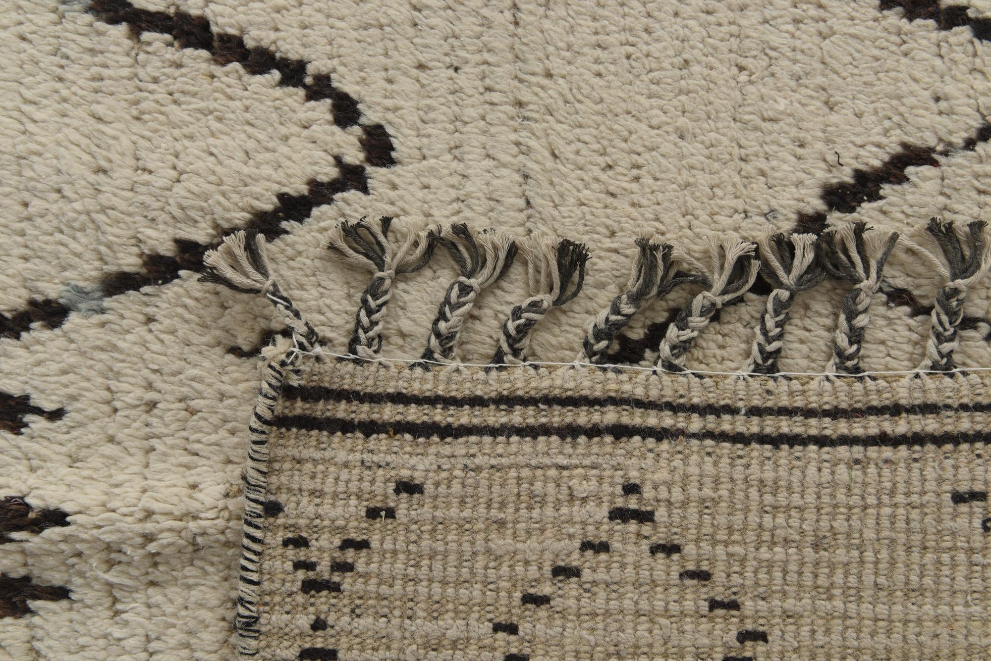 10' 2 x 14' 3 Hand Knotted Moroccan Wool Rug