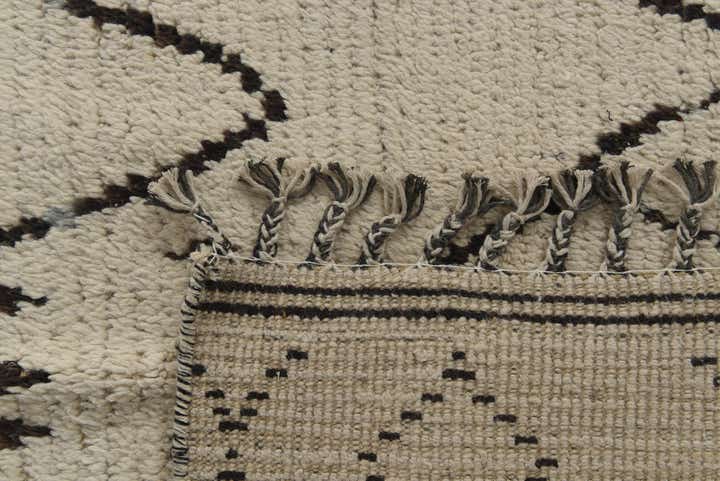 10' 2 x 14' 3 Hand Knotted Moroccan Wool Rug