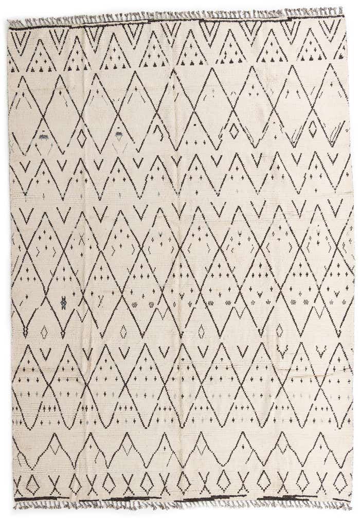 10' 2 x 14' 3 Hand Knotted Moroccan Wool Rug