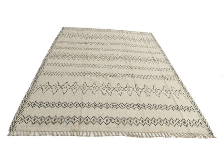 8' 3 x 10' 2 Hand Knotted Moroccan Wool Rug