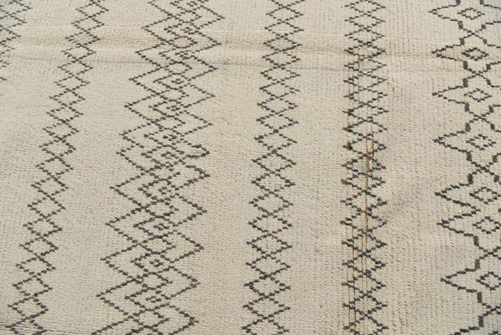 8' 3 x 10' 2 Hand Knotted Moroccan Wool Rug