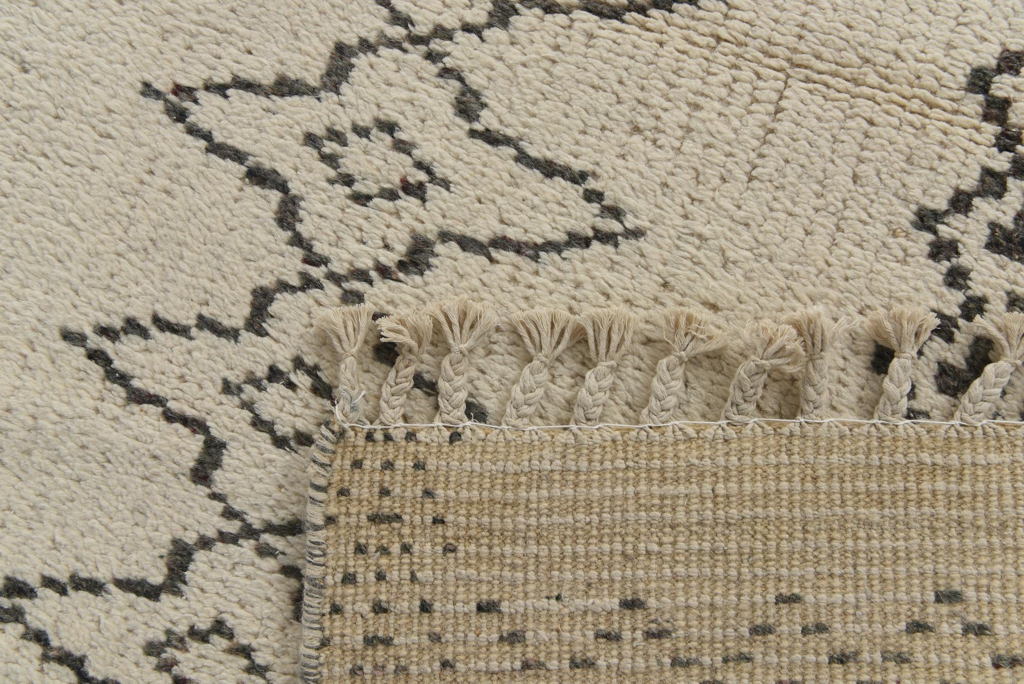 8' 3 x 10' 2 Hand Knotted Moroccan Wool Rug