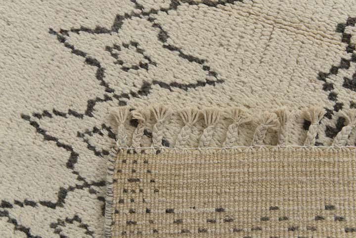 8' 3 x 10' 2 Hand Knotted Moroccan Wool Rug