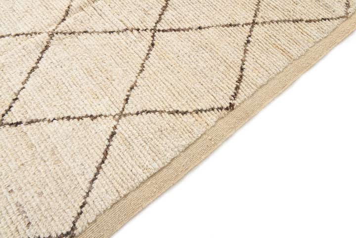 8' 6 x 10' 8 Hand Knotted Moroccan Wool Rug