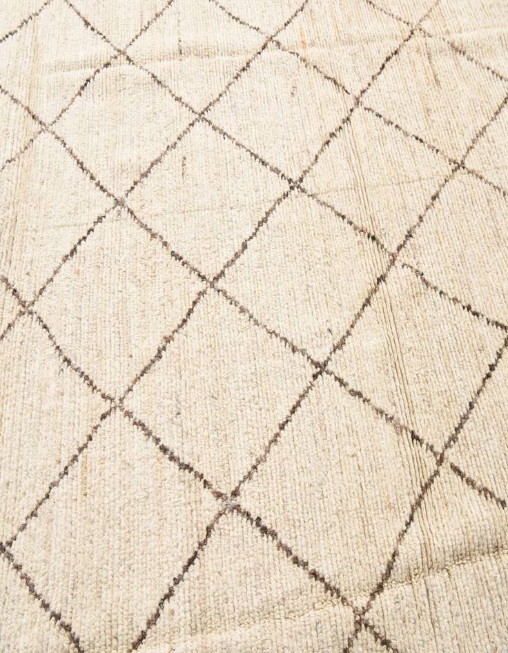 Detail image of 8' 6 x 10' 8  Hand Knotted Moroccan Wool Rug