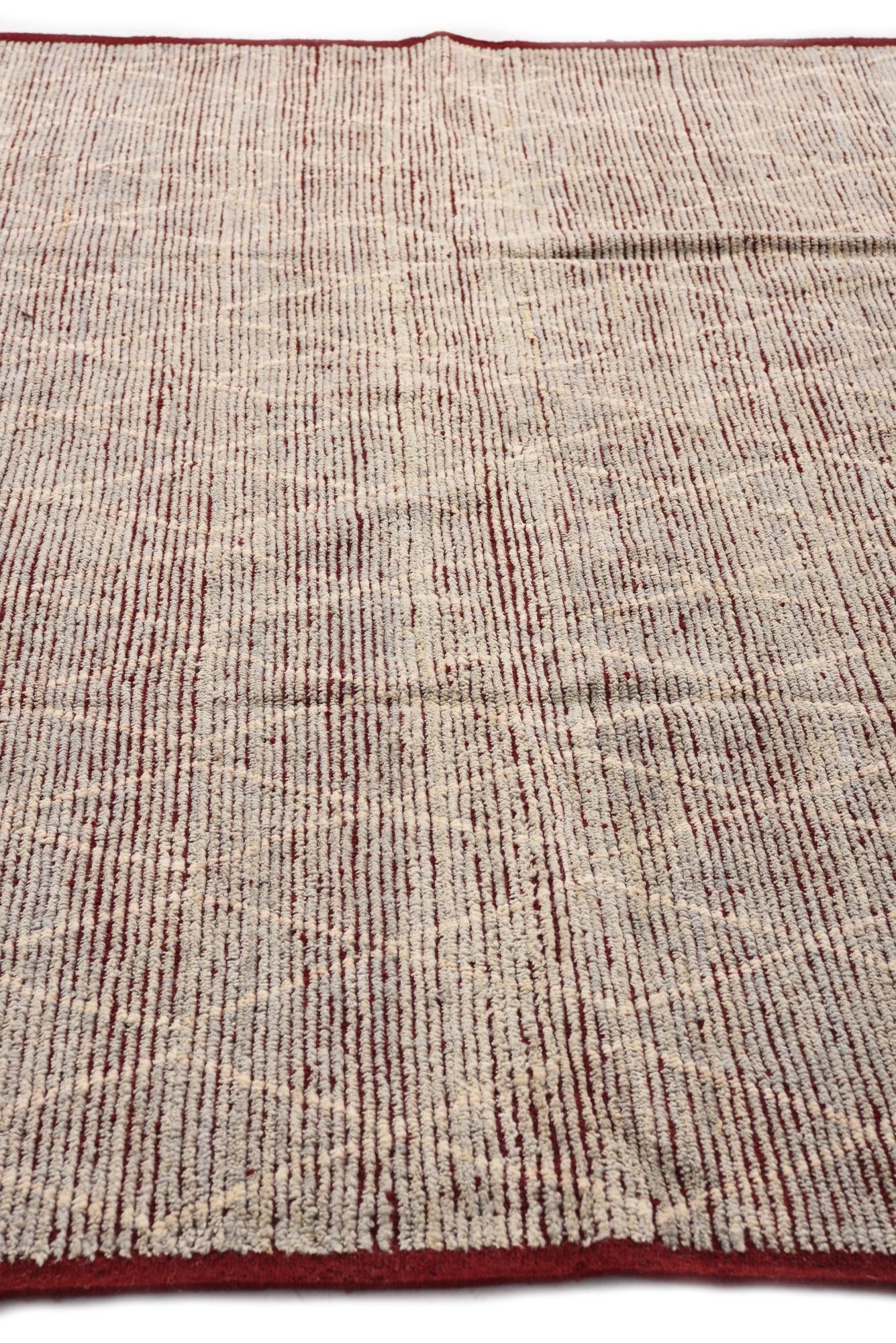 9' 3 x 13' Hand Knotted Moroccan Wool Rug