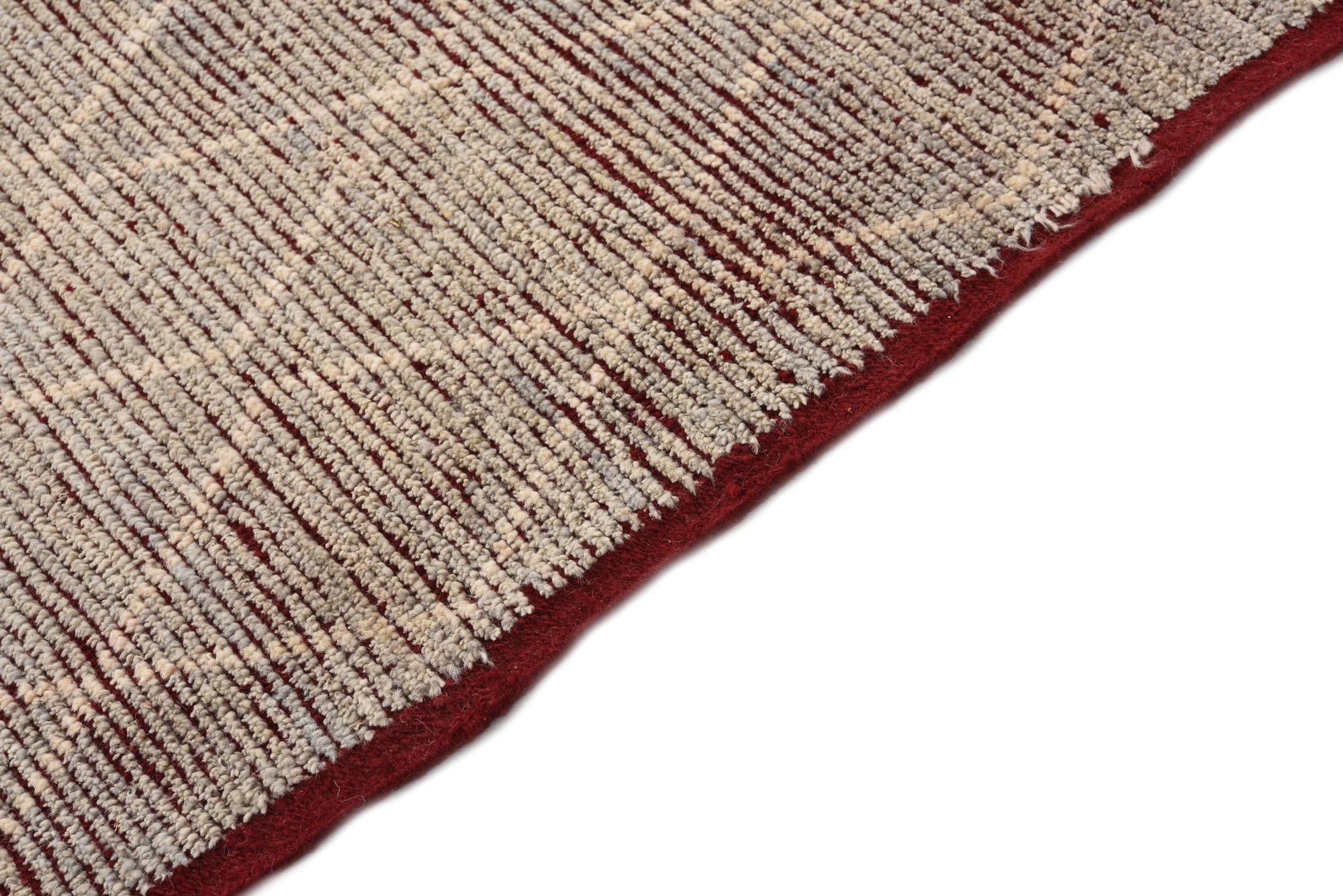9' 3 x 13' Hand Knotted Moroccan Wool Rug