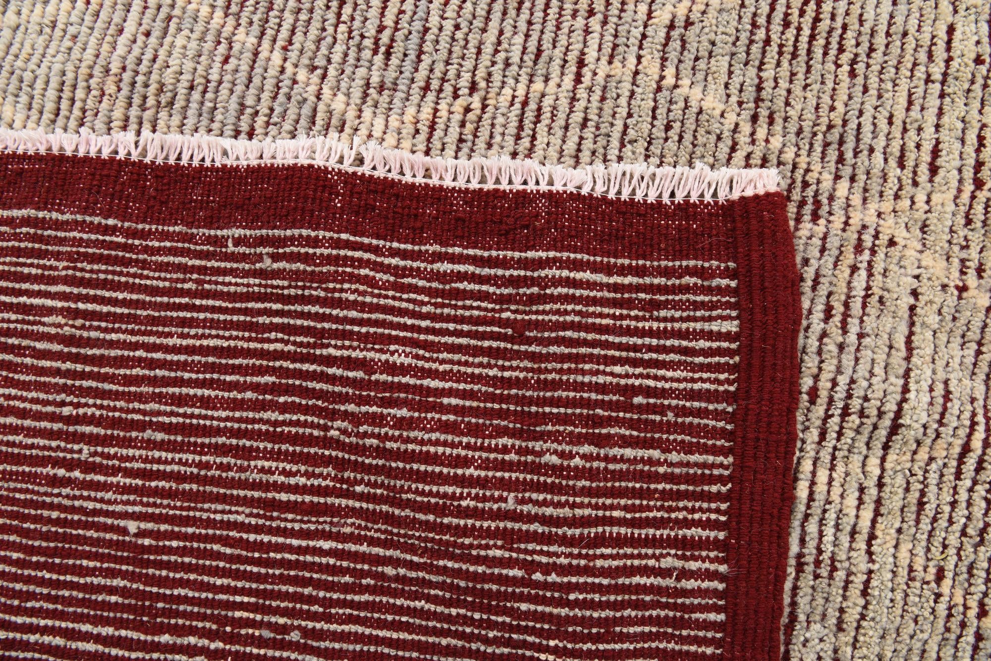 9' 3 x 13' Hand Knotted Moroccan Wool Rug