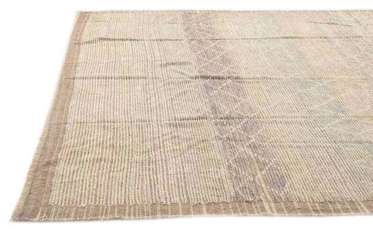 Detail image of 8' 5 x 10' Hand Knotted Moroccan Wool Rug