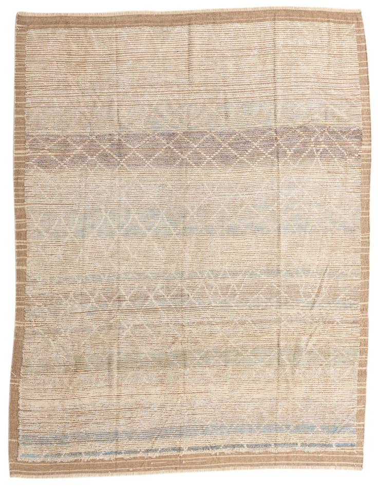Detail image of 8' 5 x 10' Hand Knotted Moroccan Wool Rug
