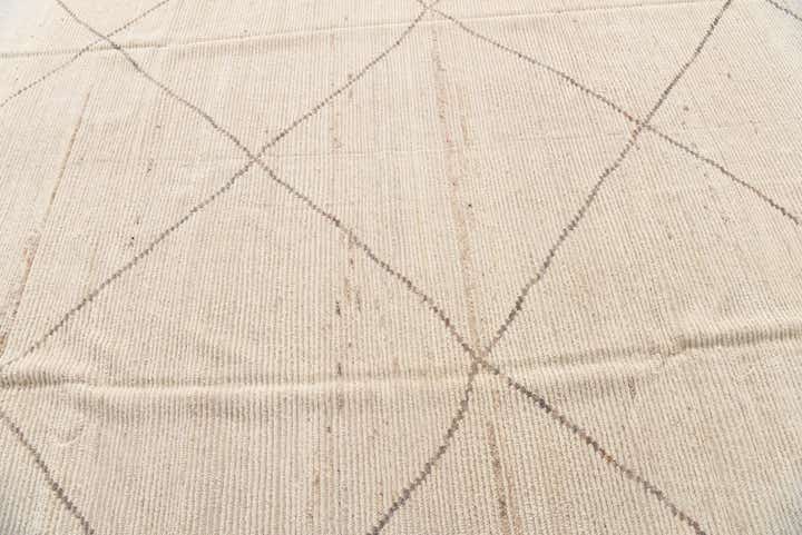 8' x 10' Hand Knotted Moroccan Wool Rug