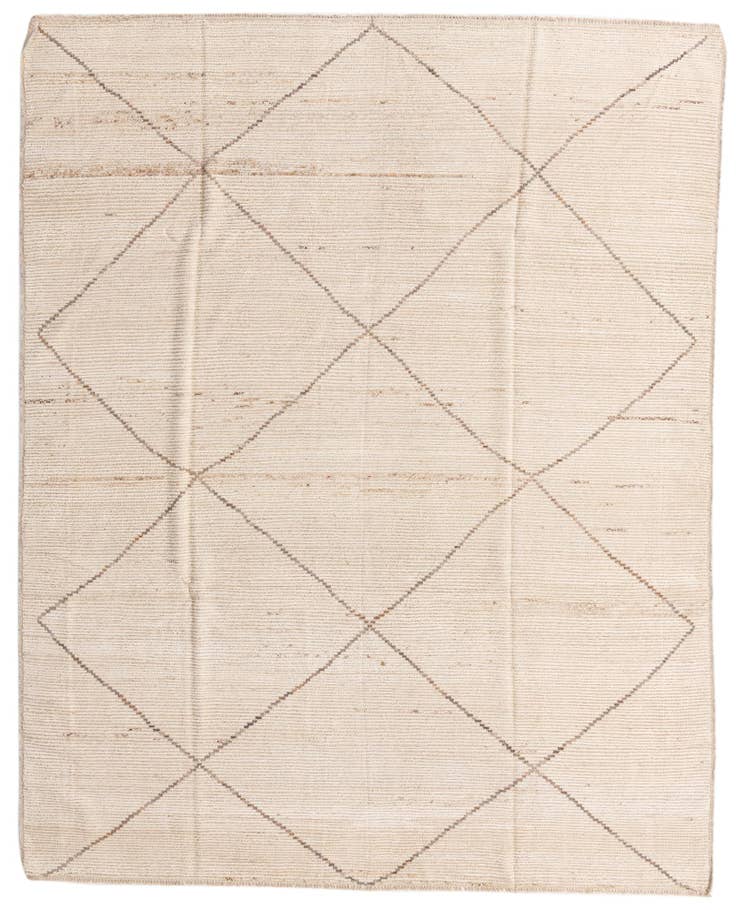 Detail image of 245cm x 305cm Hand Knotted Moroccan Wool Rug