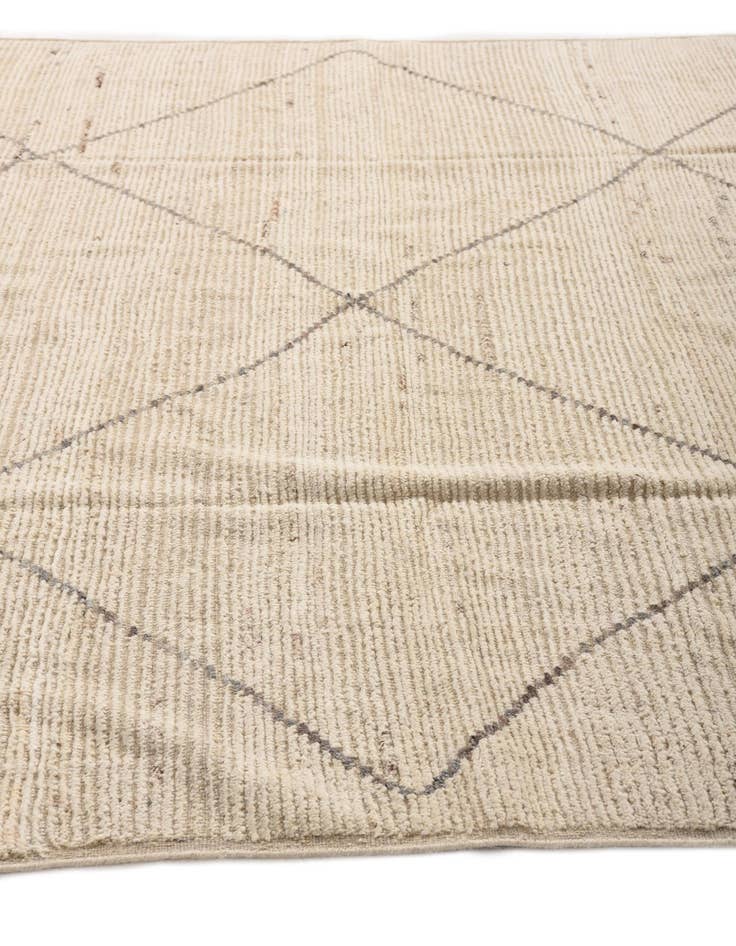 Detail image of 7' 10 x 9' 9  Hand Knotted Moroccan Wool Rug