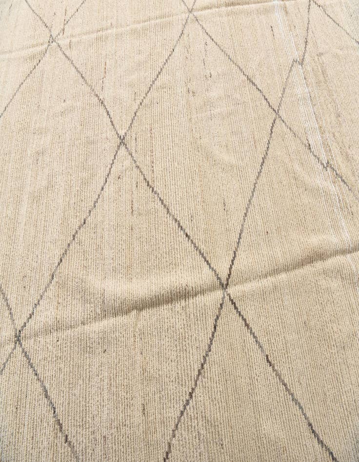 Detail image of 7' 10 x 9' 9  Hand Knotted Moroccan Wool Rug