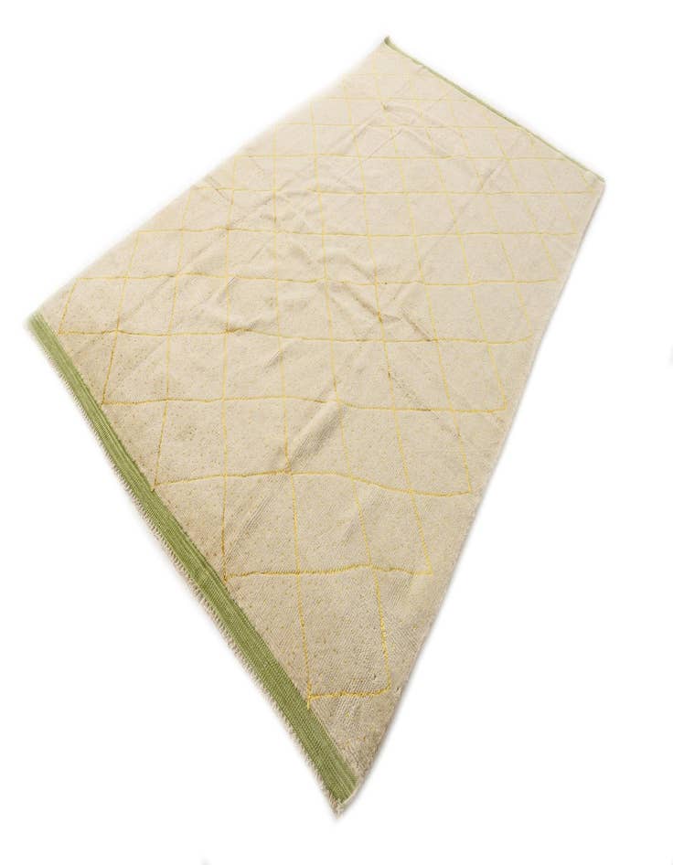 Detail image of 6' 4 x 10' 3  Hand Knotted Moroccan Wool Rug