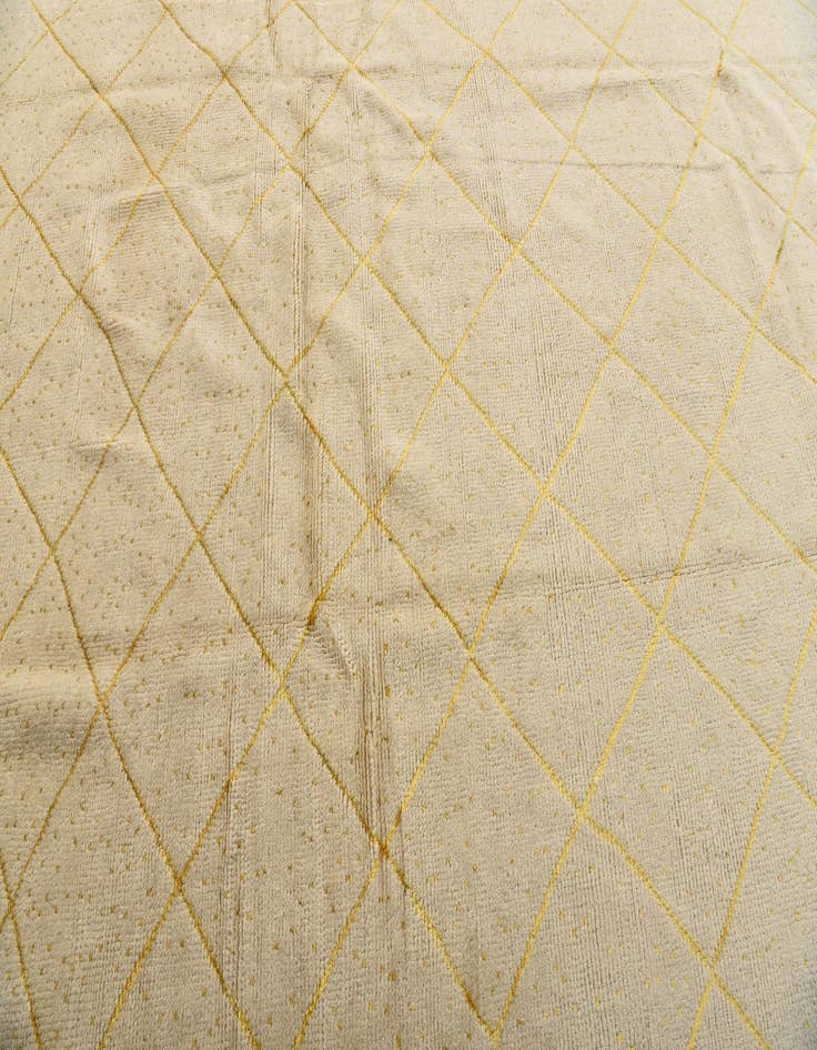 Detail image of 6' 4 x 10' 3  Hand Knotted Moroccan Wool Rug