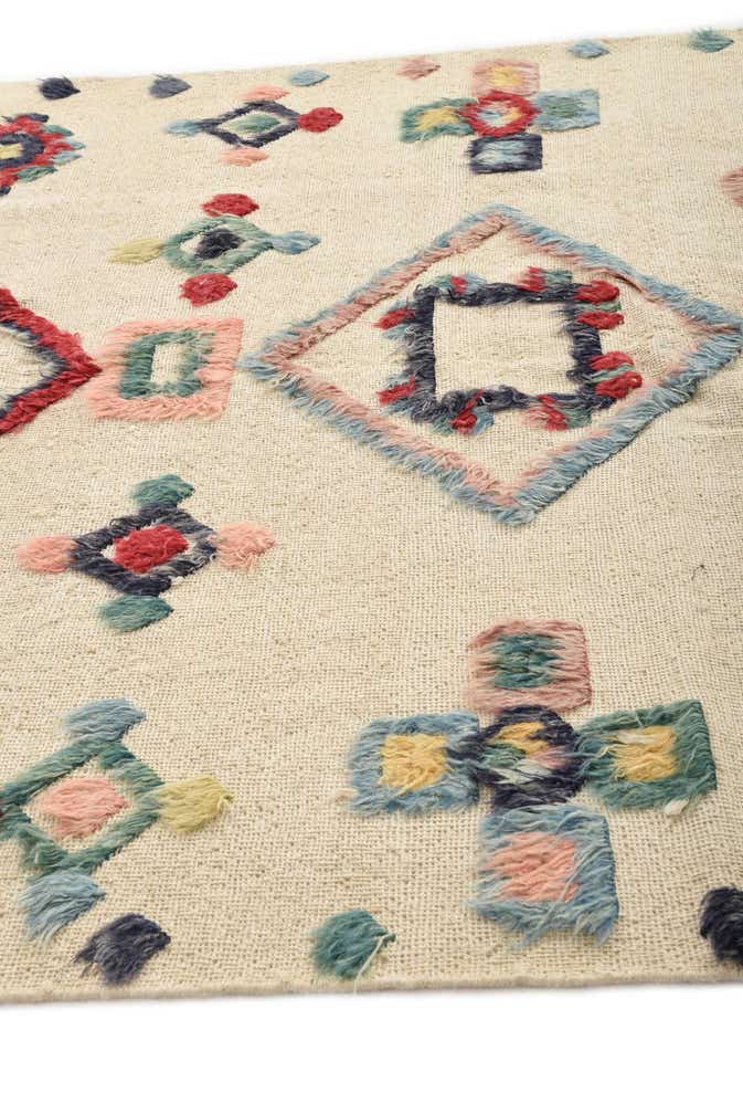 5' 5 x 8' 1 Hand Knotted Moroccan Wool Rug