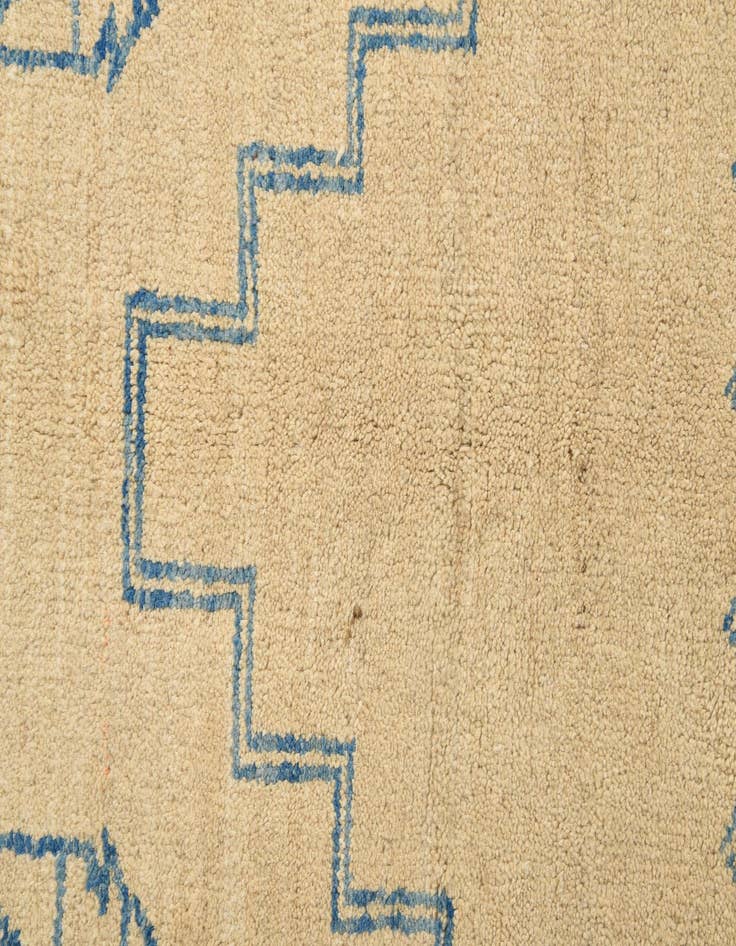 Detail image of 6' 9 x 9' 7  Hand Knotted Moroccan Wool Rug