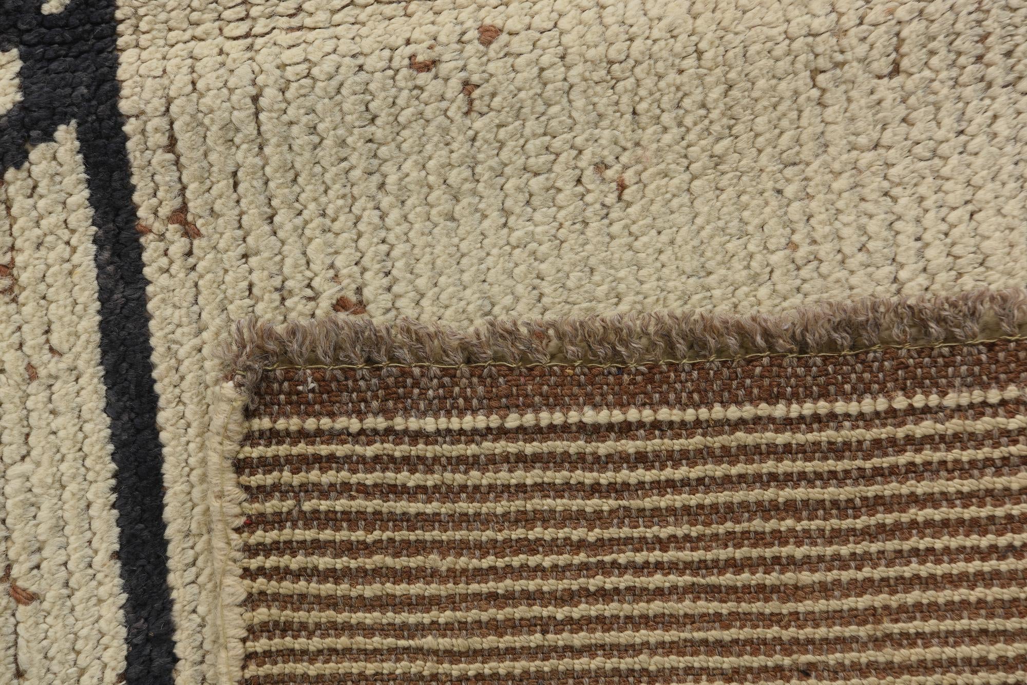 8' 4 x 10' 1 Hand Knotted Moroccan Wool Rug