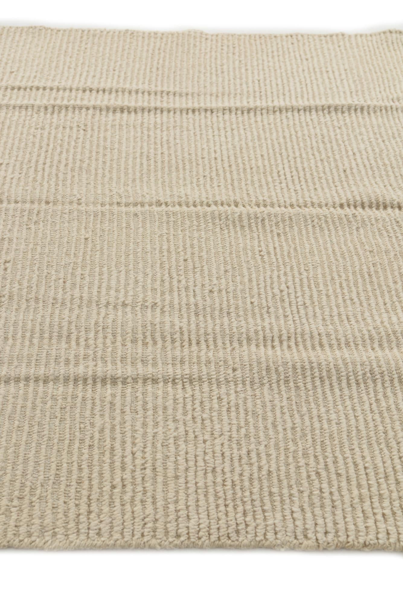 5' 1 x 8' Hand Knotted Moroccan Wool Rug