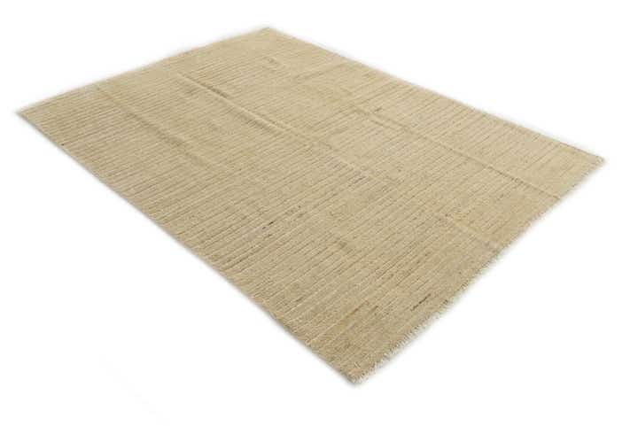 4' 10 x 6' 8 Hand Knotted Moroccan Wool Rug