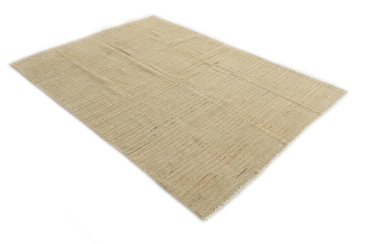 Detail image of 4' 10 x 6' 8 Hand Knotted Moroccan Wool Rug