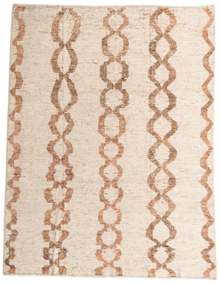 Detail image of 9' x 11' 5 Hand Knotted Moroccan Wool Rug