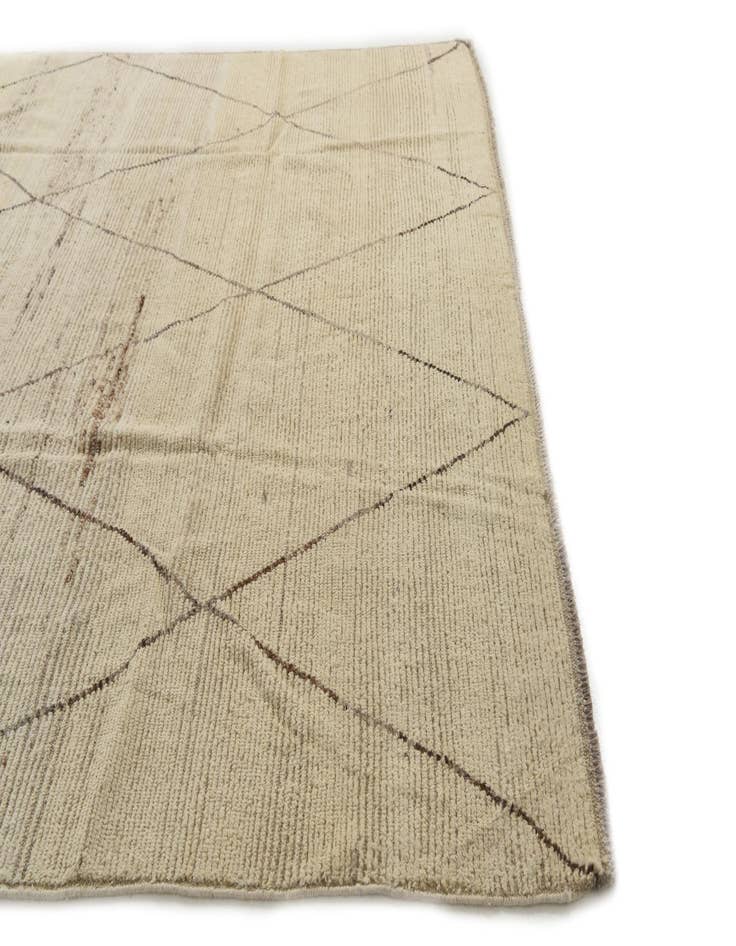 Detail image of 8' 3 x 10' 6  Hand Knotted Moroccan Wool Rug