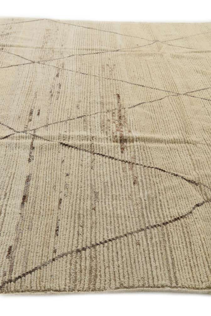 8' 3 x 10' 6 Hand Knotted Moroccan Wool Rug