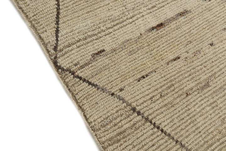 8' 3 x 10' 6 Hand Knotted Moroccan Wool Rug