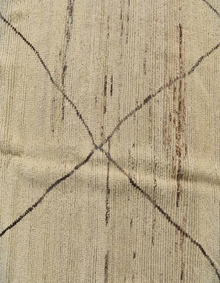 Detail image of 8' 3 x 10' 6  Hand Knotted Moroccan Wool Rug