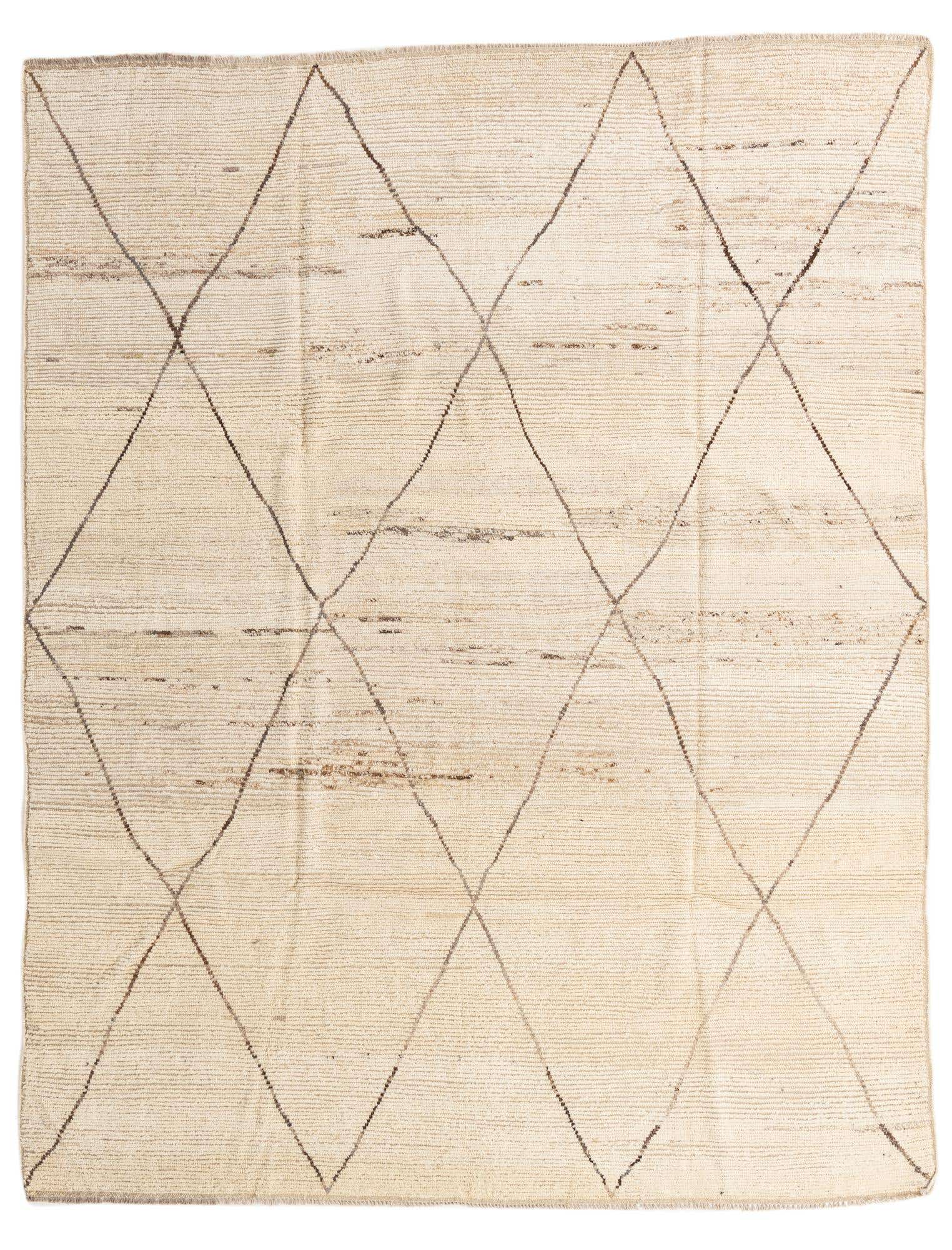 8' 3 x 10' 6 Hand Knotted Moroccan Wool Rug
