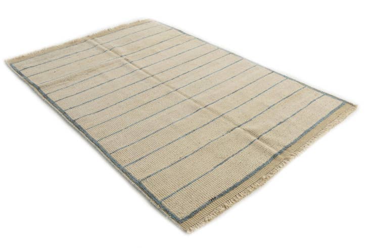 Detail image of 5' x 7' 2 Hand Knotted Moroccan Wool Rug
