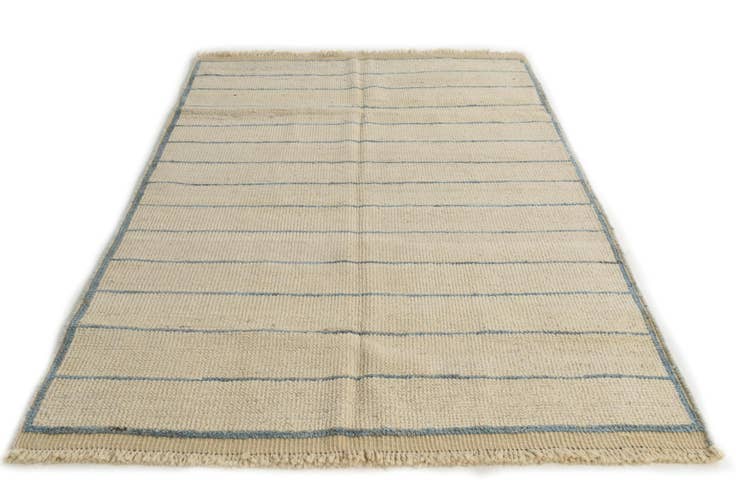 Detail image of 5' x 7' 2 Hand Knotted Moroccan Wool Rug