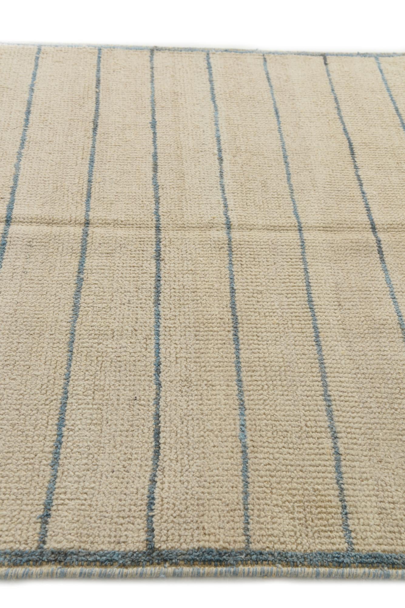 5' x 7' 2 Hand Knotted Moroccan Wool Rug