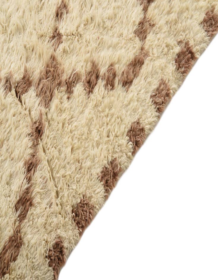 Detail image of 9' 10 x 13' 8  Hand Knotted Moroccan Wool Rug