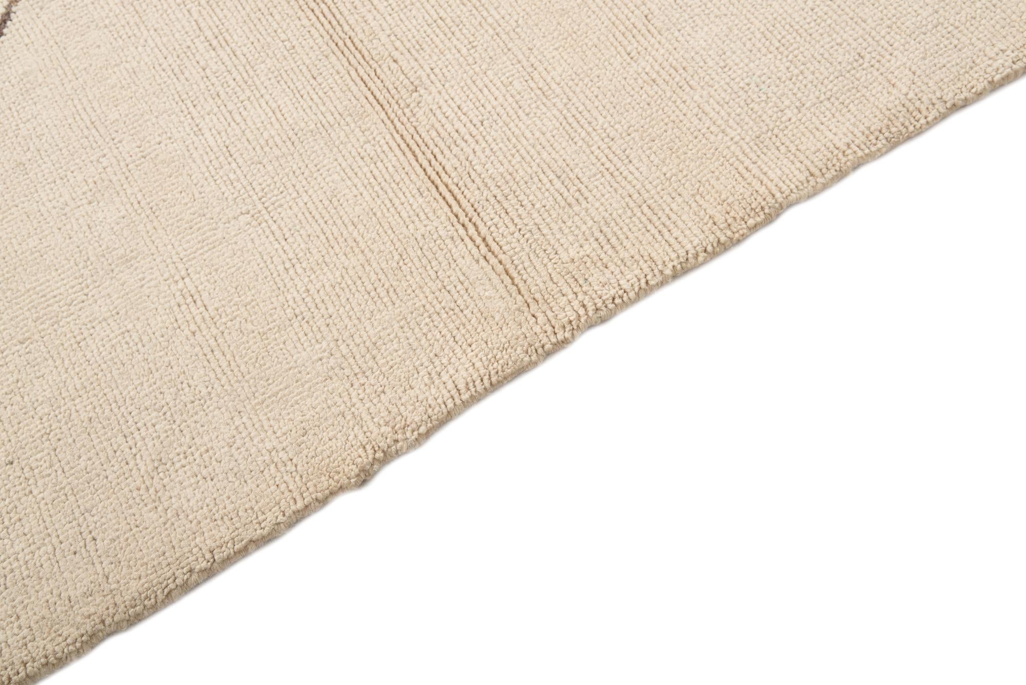 5' 8 x 7' 10 Hand Knotted Moroccan Wool Rug