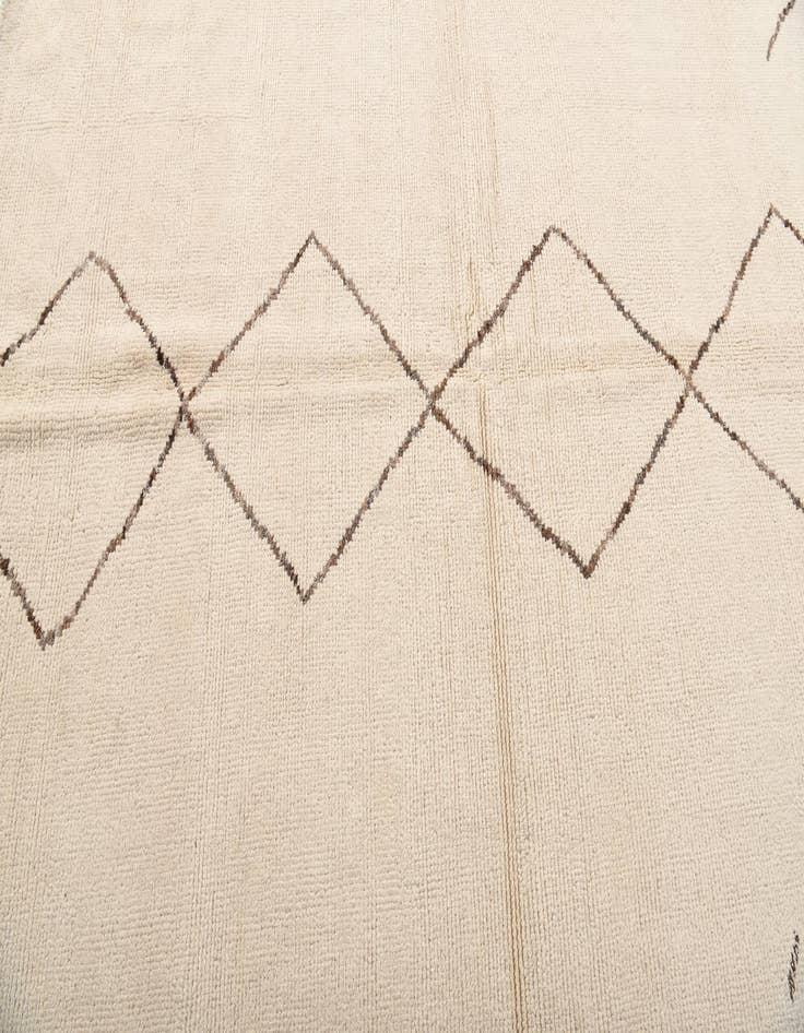 Detail image of 5' 8 x 7' 10  Hand Knotted Moroccan Wool Rug